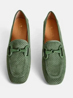 Royalfashion Ażurowe mokasyny damskie Laamba