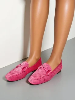 Royalfashion Ażurowe mokasyny damskie Laamba