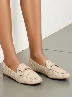 Royalfashion Ażurowe mokasyny damskie Laamba