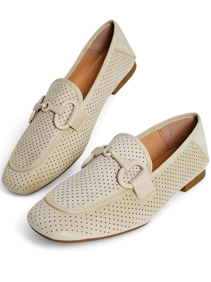 Royalfashion Ażurowe mokasyny damskie Laamba