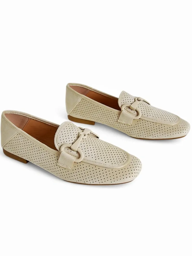 Royalfashion Ażurowe mokasyny damskie Laamba
