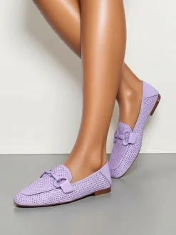 Royalfashion Ażurowe mokasyny damskie Laamba