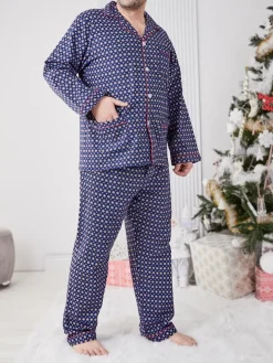 Royalfashion Bawełniana męska piżama 2- częściowa