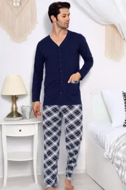 Royalfashion Bawełniana męska piżama