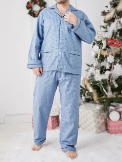 Royalfashion Bawełniana męska piżama 2- częściowa