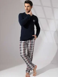 Royalfashion Bawełniana męska piżama 2- częściowa