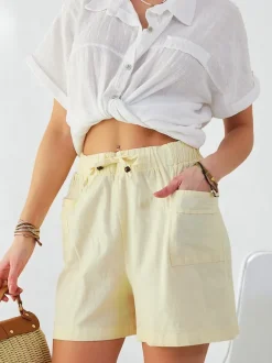 Royalfashion Bawełniane krótkie spodenki damskie