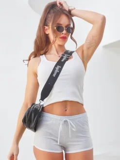 Royalfashion Bawełniane krótkie spodenki damskie