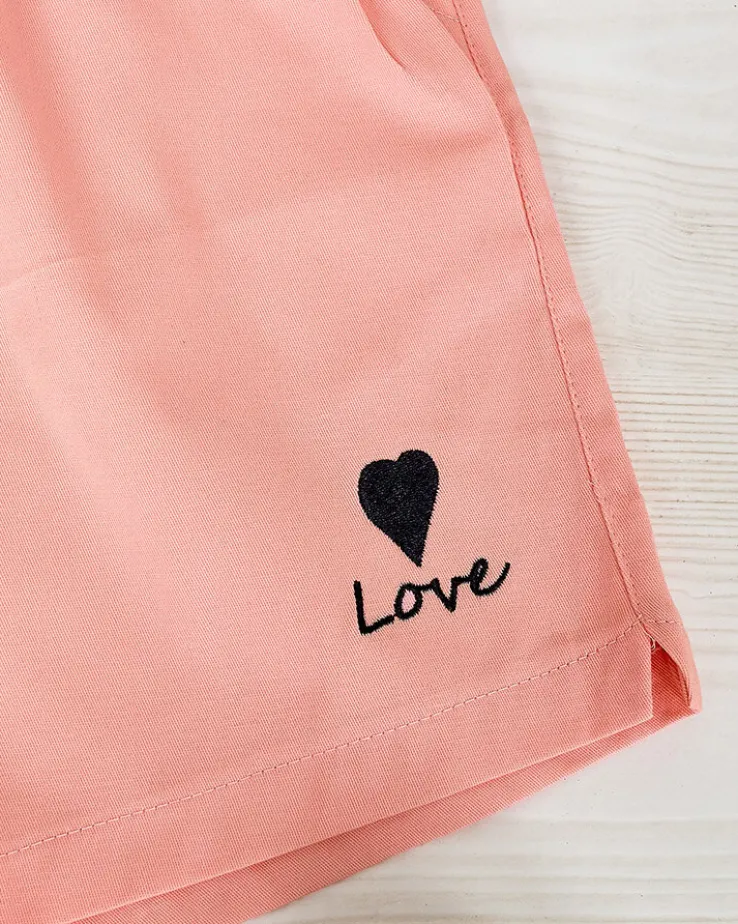 Royalfashion Bawełniane materiałowe krótkie spodenki damskie