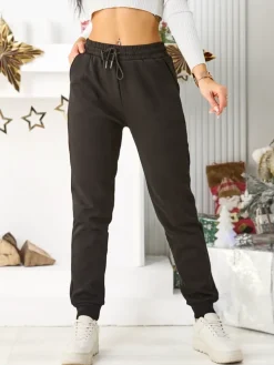 Royalfashion Bawełniane spodnie dresowe damskie