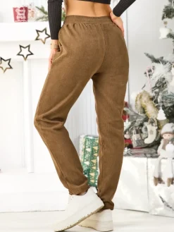 Royalfashion Bawełniane spodnie dresowe damskie