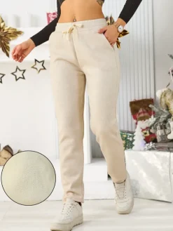 Royalfashion Bawełniane spodnie dresowe damskie