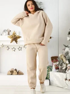 Royalfashion Bawełniany damski komplet dresowy