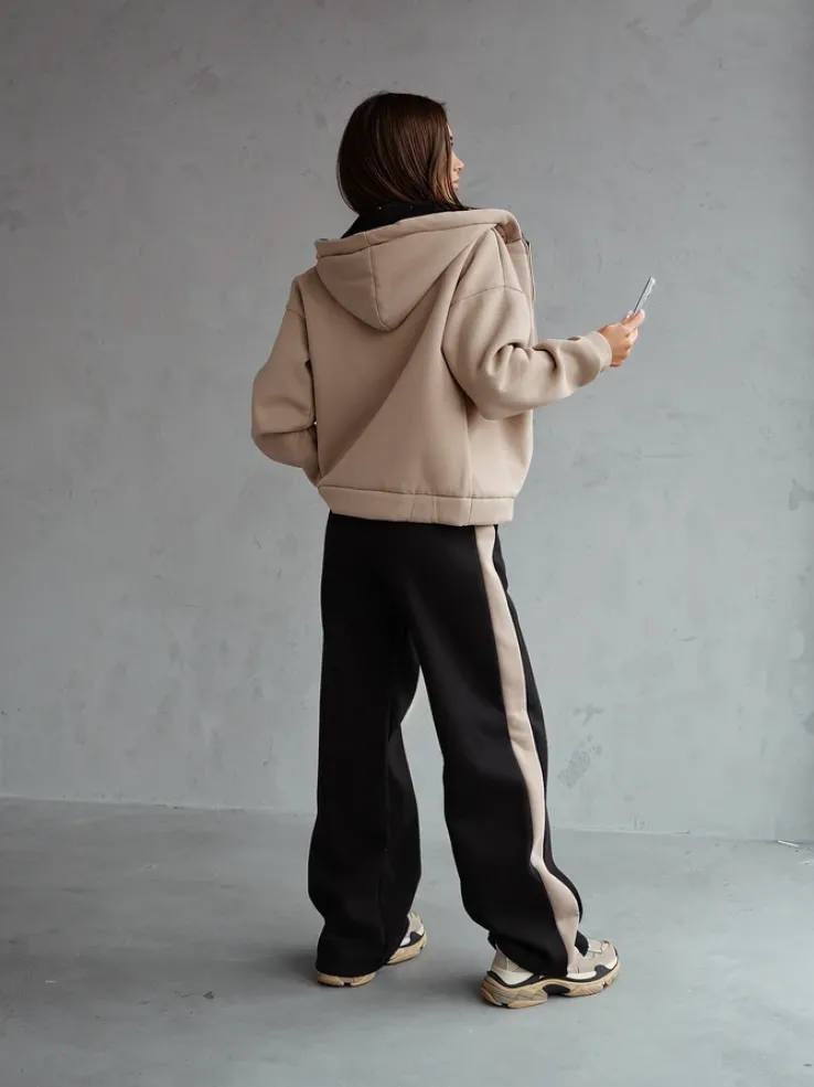 Royalfashion Bawełniany damski komplet dresowy