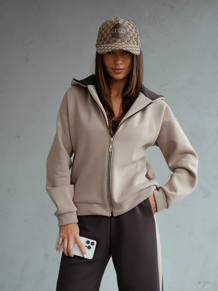 Royalfashion Bawełniany damski komplet dresowy