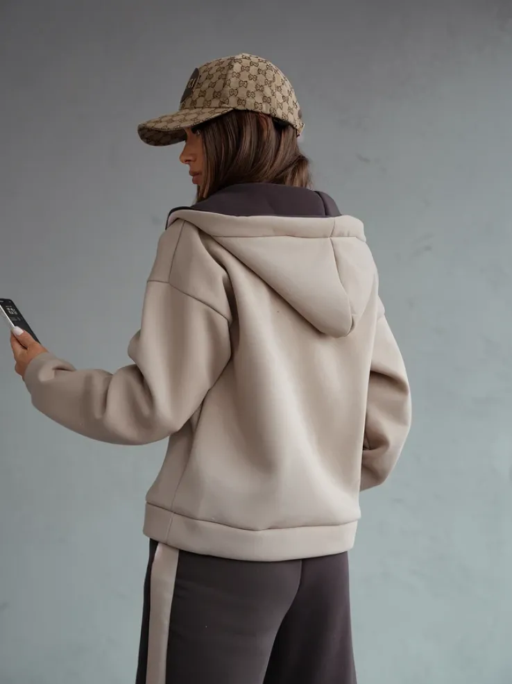 Royalfashion Bawełniany damski komplet dresowy