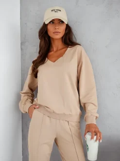 Royalfashion Bawełniany damski komplet casualowy