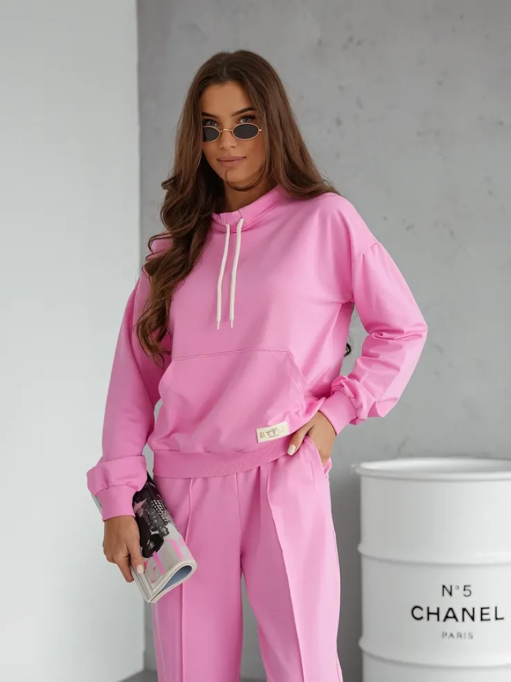 Royalfashion Bawełniany damski komplet casualowy