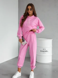 Royalfashion Bawełniany damski komplet casualowy