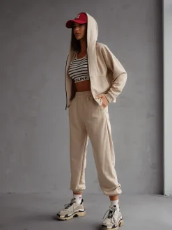 Royalfashion Bawełniany damski komplet dresowy