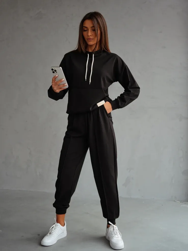 Royalfashion Bawełniany damski komplet casualowy