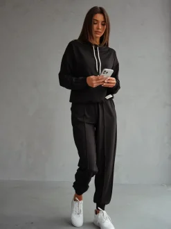 Royalfashion Bawełniany damski komplet casualowy