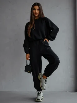 Royalfashion Bawełniany damski komplet dresowy