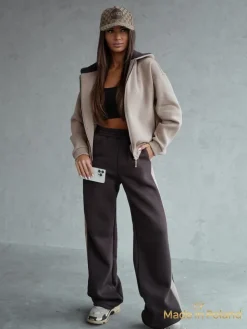 Royalfashion Bawełniany damski komplet dresowy