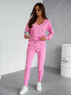 Royalfashion Bawełniany damski komplet casualowy