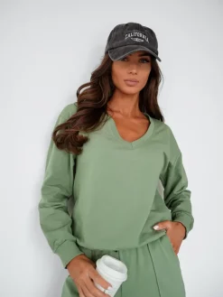 Royalfashion Bawełniany damski komplet casualowy