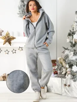 Royalfashion Bawełniany damski komplet dresowy