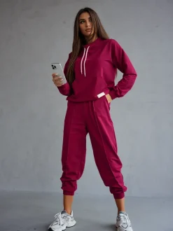 Royalfashion Bawełniany damski komplet casualowy