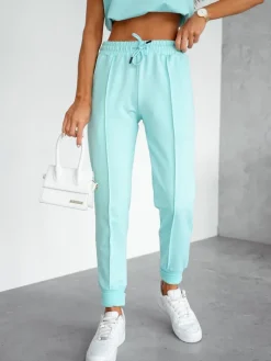 Royalfashion Bawełniany damski komplet casualowy z krótkim rękawem