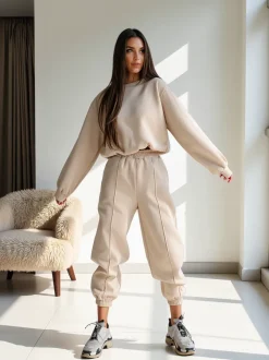 Royalfashion Bawełniany damski komplet dresowy