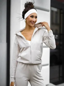 Royalfashion Bawełniany Damski komplet dresowy Casual Dres