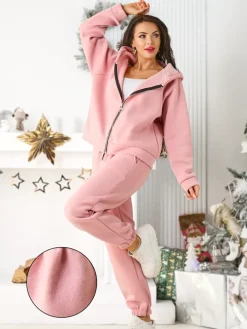 Royalfashion Bawełniany damski komplet dresowy