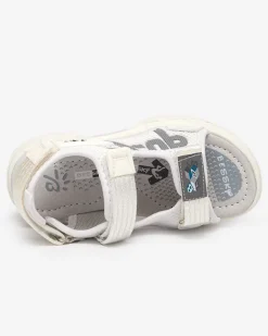 Royalfashion Białe sandały dziecięce Doniso