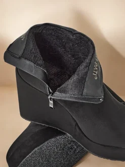 Royalfashion Botki damskie na koturnie Sieffa