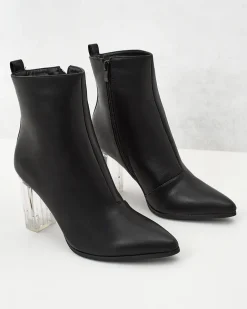 Royalfashion Botki damskie na słupku Ovnese