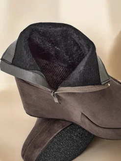 Royalfashion Botki damskie na koturnie Sieffa