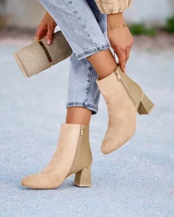 Royalfashion Botki damskie na słupku Boratos