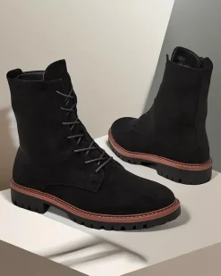 Royalfashion Botki damskie sznurowane Gosop