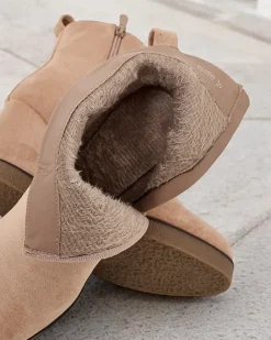 Royalfashion Botki damskie na koturnie Serda