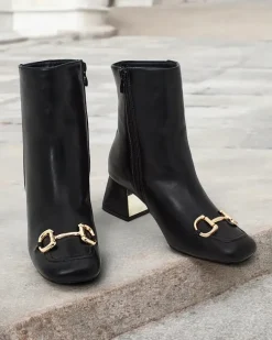 Royalfashion Botki damskie na słupku Rozuli