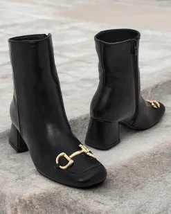 Royalfashion Botki damskie na słupku Rozuli