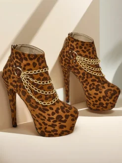 Royalfashion Botki damskie na szpilce Damesse