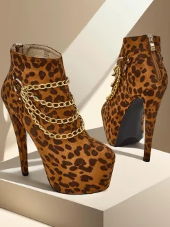 Royalfashion Botki damskie na szpilce Damesse