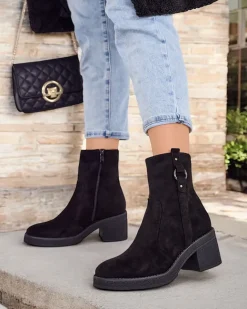 Royalfashion Botki damskie na słupku Boron