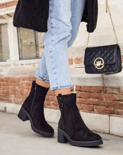 Royalfashion Botki damskie na słupku Boron