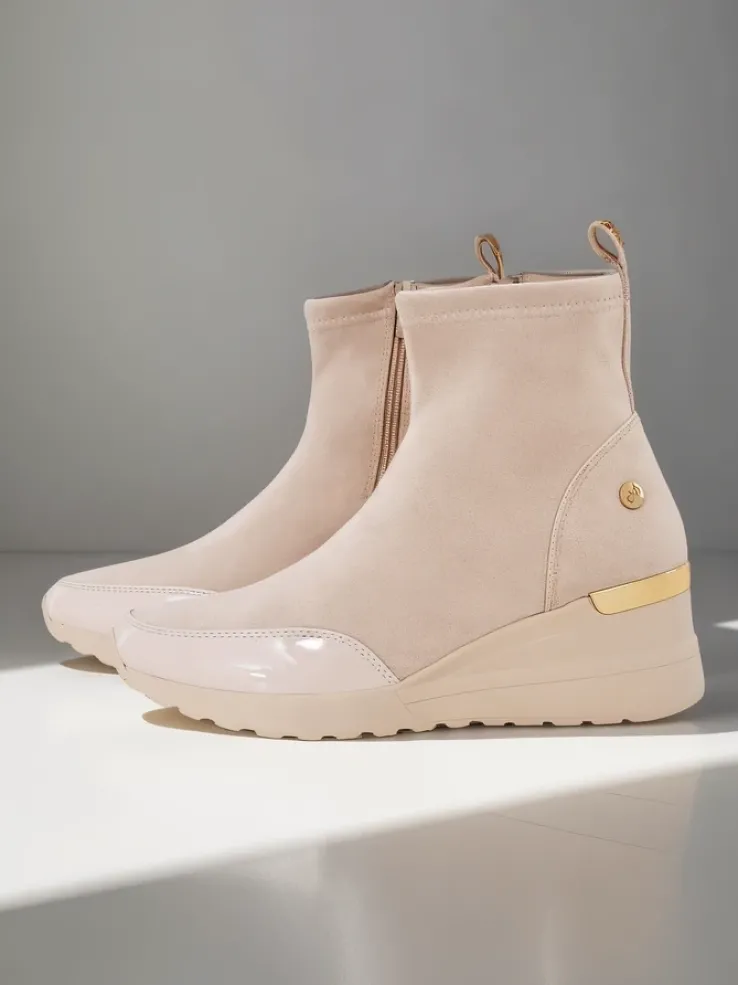 Royalfashion Botki damskie na koturnie Zarricos